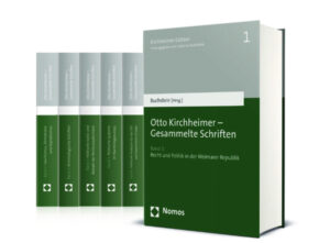 Otto Kirchheimer - Gesammelte Schriften |