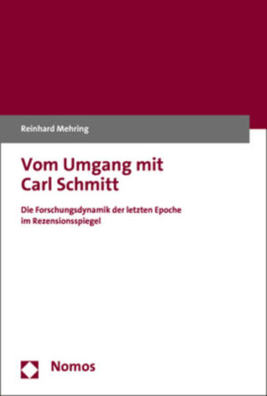Vom Umgang mit Carl Schmitt | Bundesamt für magische Wesen