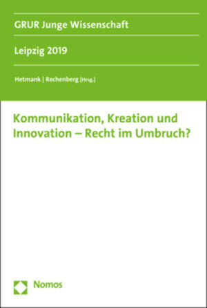 Der Band zur 5. Tagung GRUR Junge Wissenschaft beschäftigt sich mit aktuellen Herausforderungen, denen die Rechtsgebiete des Immaterialgüter- , Medien- , Wettbewerbsund Datenschutzrechts vor allem aufgrund technischer Entwicklungen und dadurch ausgelöster Gesetzesänderungen ausgesetzt sind. Beispiele hierfür sind künstliche intelligente Systeme, die wesentliche Prinzipien des geltenden Patentund Urheberrechts in Frage stellen. Behandelt werden aber auch Fragen zur mediengrundrechtlichen Einordnung von Suchmaschinen, Social Bots und anderen Internetintermediären genauso wie Fragen zu den datenschutzrechtlichen Anforderungen für Blogger, für Straßenfotografen und für das „Credit- Scoring“, die insbesondere durch die neue Datenschutzgrundverordnung klärungsbedürftig geworden sind. Weitere Schwerpunkte des Bandes bilden ferner die Regulierungsmöglichkeiten für Datenmärkte der „Industrie 4.0“ sowie die neue Richtlinie über Urheberrechte im digitalen Binnenmarkt. Mit Beiträgen von Stefan Papastefanou, David Linke, Katrin Giere und Dorothea Heilmann, Azim Semizoglu, Hanno Magnus, Jens Milker, Stefan Michel, Katharina Wunner, André Reinelt, David Kleß, Tobias Endrich- Laimböck, Justus Duhnkrack, Susan Bischoff