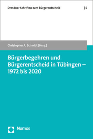 Bürgerbegehren und Bürgerentscheid in Tübingen  1972 bis 2020 | Bundesamt für magische Wesen