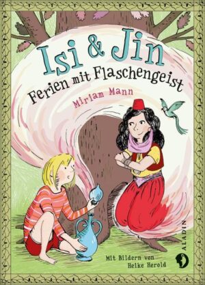 Isi verbringt die Ferien bei ihrem Großvater in seinem kleinen Häuschen im Wald. Kaum angekommen unternimmt sie einen Ausflug zu ihrem Lieblingsbaum. Doch was ist das? Eine ungewöhnlich hübsche Flasche steckt dort im Boden! Und dann überschlagen sich die Ereignisse! Aus der Flasche entweicht Jin, ein junges, aufgewecktes Flaschengeistmädchen, das scheinbar nur auf eine Finderin wie Isi gewartet hat. Weil aber Jin noch in die Flaschengeistschule geht und das mit dem Wünschen oft knapp danebengeht, stehen Isi die Ferien ihres Lebens bevor - inklusive Chaos- Opa, Flaschengeistprüfung, Vogelverfolgungsjagd und randalierender Wildschweinsau. Halleluja!