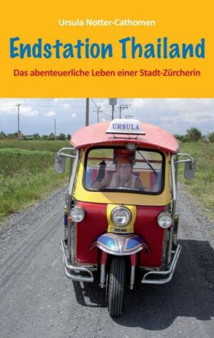 Ursula Notter-Cathomen wurde 1941 in Zürich geboren, wo sie die Kindheit und Jugendzeit verbrachte.19-jährig flog sie zu ihrem ersten grösseren Auslandsaufenthalt nach New York um ihr Englisch zu vervollkommnen. Nach ihrer Heirat 1963 flog sie mit ihrem Ehemann nach Tokio, wo sie sieben Jahre verbrachten. Nach der Geburt ihrer Tochter fuhren sie mit dem Linienschiff nach Europa und kehrten in die Schweiz zurück. Hier lebte sie als Hausfrau, Sportlerin und Managerin ihrer Tochter, die damals mit neun Jahren als jüngste Alphornbläserin grosse Erfolge feiern konnte. 2003 wanderte sie mit ihrem zweiten Mann nach Thailand aus und baute zusammen mit ihm ein schönes Haus mit grossem Garten, Pool und Meersicht. Insgesamt hat sie 36 Länder bereist. Sie lebt heute noch in Koh Samui.