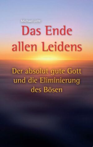 Die Zielgruppe für dieses Buch sind alle Menschen, die vom Bösen und Leiden in unserer Welt angewidert sind und wissen wollen, wie dies mit der Existenz eines guten Gottes vereinbar sein soll. Die Realität des Leidens in unserer Welt wirft Zweifel auf, ob es einen Gott gibt, und noch größere Zweifel, ob es einen guten Gott gibt. Dieses Buch wird zeigen, dass die Existenz Gottes mit dem Leiden in der Welt vereinbar ist, bei einer einzigen speziellen Situation. Und warum Gott nicht nur gut, sondern sogar absolut gut ist und alles Leiden und Böse für immer eliminieren wird!