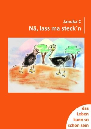 Tausche dein altes GESTERN gegen ein spannendes HEUTE und spüre, wie sich Leben wirklich anfühlt: Prickelnd und einfach so schön. Mit knorrigem westfälischem Humor, aber auch mit viel Feingefühl, führt dich Januka C durch den ganz normalen Alltagswahnsinn. Realität und Fantasie verschmelzen dabei zu einem Satirekosmos der besonderen Art. Lächel ins und über das Leben, entdecke es täglich neu. Ein Buch, das nicht nur Spaß macht, sondern Appetit auf mehr. Nä, lass ma steck´n - das ist die Melodie in deinem Leben. Du kannst sie täglich spielen, beim Proktologen, im Restaurant oder auf der Autobahn. Immer, wenn diese Töne der Gelassenheit, der Zuversicht und Lebensfreude erklingen, dann weißt du: Heute habe ich das Beste aus meinem Tag gemacht. . unstrittig bleibt, dass du mit dem Kauf dieses Monumentalwerkes eine uneingeschränkte Lizenz erhältst: Du darfst lesen, wenn du kannst. Zu jeder Tages- und Nachtzeit und an allen Orten, stille mit eingeschlossen. Viel Vergnügen Januka C