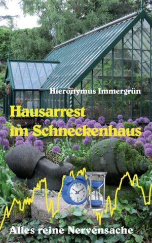 Es gibt Geschichten, die aus der Nähe wie Katastrophen aussehen Aus der Ferne wirken sie wie Komödien Hausarrest im Schneckenhaus Alles reine Nervensache - Erzählungen Hieronymus Immergrün hat’s erlebt. Seine Stories, seine Kurzgeschichten, sind authentisch. Es beginnt damit, als sich seine früheren Schulkollegen bei Klassentreffen outen. Die Mehrzahl hatte sich unwiderruflich für die metallurgische Berufslaufbahn hinter Fabriktoren oder für Verwaltungslaufbahnen in endlosen Korridoren voller Beamtenschmierseife entschieden. Als die dann auf der Suche nach botanischem Beistand für ihre verlausten Gummibäume bei Hieronymus Immergrün auf der Matte standen, war für diese Ficus-Freunde bereits alles zu spät: „Wird er durchhalten, lässt sich noch was machen?“ „Schmeiß ihn weg. Bei anderen ja, da könnte noch was draus werden. Bei dir wird das nix mehr. Du weißt in wie vielen Sekunden der Daimler von 0 auf 100 ist, aber du kannst den Löwenzahn nicht vom Gänseblümchen unterscheiden. Deine Hände kommen erstmals mit der Erde in Berührung, wenn zwei Monate nach deiner eigenen Beerdigung dein Sarg unter der Last der Erde über dir zusammenbricht….“, waren seine wiederkehrende Worte. Hieronymus Immergrün lebt im Szenenwechsel seiner Episoden, global und wieder regional. In einer amüsanten Art hält er unserer Gesellschaft den Spiegel vor. Kurzweilig durchleben Leser und Leserinnen und Leser menschliche große und kleine Katastrophen. Und er vermittelt dabei historisches Wissen. Seine Aphorismen und Zweideutigkeiten, die Ironie und die Rationalität einer leidenschaftlichen sprachlichen Verknappung sprechen Bände. Selbst seine Allgemeinplätze lösen Lesezwang aus.