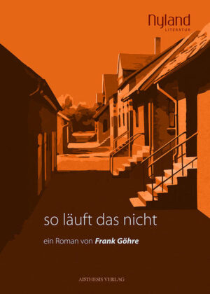 In so läuft das nicht treffen wir auf ein Generalthema der frühen Texte Frank Göhres: Die Darstellung einer Jugend im Ruhrgebiet. Die Story handelt von einer Clique, der Göhre selbst angehörte. 'Diese Geschichte ist auch meine Geschichte. Meine Geschichte hätte sich ohne die Geschichte der anderen anders vollzogen.' Die Lebenssituation der Clique ist geprägt von Konflikten und Auseinandersetzungen. Es gibt zwar Momente der Freiheit - nächtliche Autofahrten mit der Nase im Fahrtwind und laute Musik aus dem Kassettenrekorder (bevorzugt die Rolling Stones), es gibt Feten, Abende am Kanal und in der Stammkneipe -, aber dies sind nur Momentaufnahmen. Tatsächlich ist der Alltag von Konflikten und Zwängen geprägt und der immer akuteren Frage, wie man den Sprung ins Erwachsenenleben schaffen soll. Den Protagonisten, allesamt um die 20, werden Entscheidungen abverlangt, denen sie nicht oder kaum gewachsen sind. Wie bei anderen Texten Göhres sind Literatur und Lebensgefühl unmittelbar miteinander verbunden. so läuft das nicht ist kein traditioneller Roman. Er dokumentiert vielmehr - und auch deshalb ist er literarhistorisch relevant - die Suche nach neuen, unverbrauchten Erzählformen. Hier ist es die Nähe zur Reportage und zum O-Ton-Hörspiel, die ins Auge fällt: 'Ich habe schon immer mit dokumentarischem Material gearbeitet, habe Zeitungsmeldungen, Anzeigen, Flugblätter, Slogans und Liedtexte in meine Erzählungen und Romane eingefügt, sie mitunter auch allein für sich stehen (wirken) lassen.' 'Ich bin zur Penne gegangen, hab immer fleißig gelernt, damit ich nur ja gut durchs Abi komm, bin zur Uni, so, jetzt studiere ich, mach meine Scheine, Examen und dann bin ich Lehrerin, alles genau nach Plan. Wie die Typen eben. Genauso. Und dann fragt dich auf einmal jemand, was soll das? Warum studierst du Germanistik? Warum Kunstgeschichte? Warum willst du Lehrerin werden? Ja, warum eigentlich Lehrerin? Guter Job, gesicherte Existenz. Das haben mir meine Alten gesagt. Ob es stimmt, ist 'ne andere Frage. Aber selbst wenn, will ich das eigentlich? Wissen, in fünf oder sechs Jahren bin ich das und wir haben geheiratet, haben Kinder und einen Bausparvertrag. So haben wir uns das doch ausgemalt. Und das ist bei mir nicht mehr drin.'