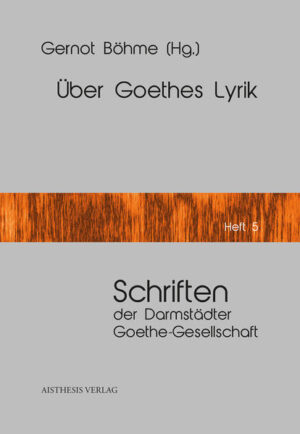 Über Goethes Lyrik | Bundesamt für magische Wesen