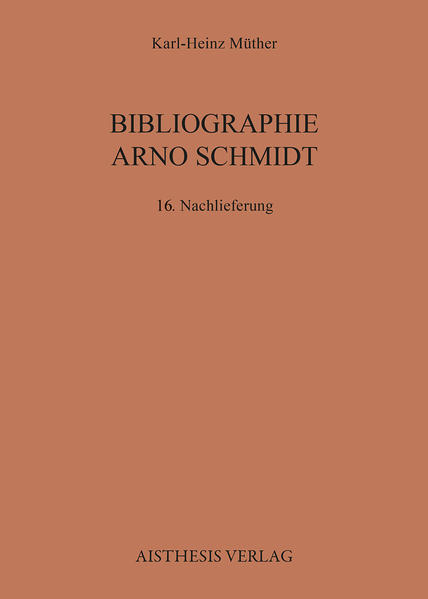 Bibliographie Arno Schmidt | Bundesamt für magische Wesen