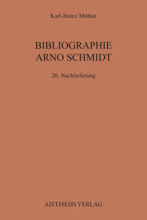 Bibliographie Arno Schmidt | Bundesamt für magische Wesen