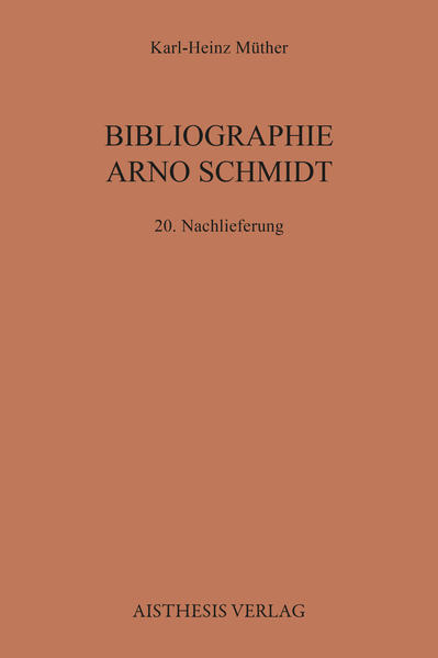 Bibliographie Arno Schmidt | Bundesamt für magische Wesen