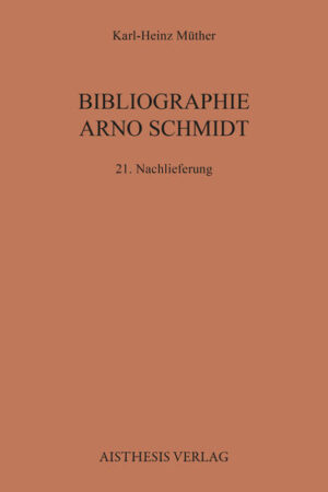 Bibliographie Arno Schmidt | Bundesamt für magische Wesen