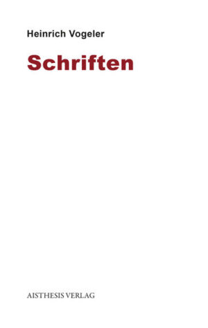 Heinrich Vogeler (1872-1942) war Maler, Grafiker, Buchkünstler, Kunstgewerbler, Architekt, Pädagoge, Politiker - und nicht zuletzt Schriftsteller, Verfasser einer Vielzahl von Schriften, von Broschüren und Aufsätzen, Reiseberichten und Aufrufen. Es sind Texte eines Autors, der darin eher selten über Kunst oder sein eigenes künstlerisches Oeuvre spricht, was bei einem so vielseitigen Künstler eigentlich zu erwarten wäre. Es sind auch keine im strengen Sinn literarischen Texte (nach dem frühen Gedicht-Bändchen Dir aus dem Jahr 1899, das Ausnahme bleibt), sondern Schriften von ausnahmslos diskursiver, theoretischer, essayistischer Art, oft im polemischen, fast immer im politischen und sozialkritischen Kontext. Später kommen Reiseberichte aus Russland hinzu. Dies hängt eng mit Vogelers Biographie zusammen. Denn zur Schreibfeder greift der überaus bekannte und erfolgreiche Jugendstil-Künstler Heinrich Vogeler spät, mit Mitte Vierzig. Erst die Erfahrungen des Weltkriegs, zu dem er sich 1914 noch als Freiwilliger gemeldet hatte und die ihn bald zum engagierten Revolutionär machten, veranlassten ihn, auch publizistisch tätig zu werden - sein Anfang 1918 verfasster Brief an den Kaiser, der mittlerweile zum Repertoire der großen pazifistischen Schriften gerechnet wird, bildet dafür den Auftakt. Revolution, revolutionäres Engagement, Neubeginn stehen fortan im Zentrum seines schriftstellerischen Schaffens. Es ist kein Zufall, dass Vogeler im Umfeld von Novemberrevolution und revolutionärer Nachkriegskrise mehr geschrieben und veröffentlicht hat als in allen darauffolgenden Jahren zusammen - so erscheinen um 1920 alle seine avantgardistisch gestalteten Broschüren. Der hier vorliegende Band trägt dem mit seiner auch quantitativen Gewichtung Rechnung. Die chronologisch angeordneten Schriften folgen exemplarisch den großen Lebensabschnitten des Künstlers. Sie beginnen mit der schriftstellerischen Produktion seit dem Kaiser-Brief während der revolutionären Barkenhoff-Zeit, die von Vogelers Experiment einer Lebens- und Arbeitskommune geprägt ist. Agitation, Polemik und Utopie bestimmen seine revolutionären Aufrufe und Gesellschaftsentwürfe (Texte bis 1923). Der zweite Teil gilt den Zwanziger Jahren, in denen Vogeler nach dem Ende der Worpswede-Zeit in Berlin und anderswo lebt und arbeitet, mehrfach Russland besucht und darüber politische Artikel und erste Reiseberichte publiziert (Texte bis 1931). Das dritte Kapitel schließlich konzentriert sich auf sein letztes Lebensjahrzehnt, das er in der Sowjetunion verbringt. In der Moskauer deutschsprachigen Exilpresse erscheinen seine Reiseund Erfahrungsberichte über das Werden einer neuen Gesellschaft, die er uneingeschränkt bejaht, aber auch Kunstkritiken, darunter sein großer Gedenkaufsatz über Paula Modersohn-Becker (Texte bis 1942). In einem Schlussteil sind verschiedene autobiographische Notizen und Zeugnisse des Künstlers zusammengestellt, darunter (als einziger Text unserer Ausgabe, der erst postum veröffentlicht worden ist) seine Selbstbiographie aus der sowjetischen Kaderakte. Erstmals wird damit eine repräsentative und exemplarische Auswahl von Heinrich Vogelers zu Lebzeiten veröffentlichten Texten vorgelegt, die die gesamte Breite seines schriftstellerischen Schaffens berücksichtigt: politische Broschüren über Revolution und revolutionäre Pädagogik, tagespolitische Interventionen, publizistische Arbeiten, Essays über Kunst und Künstler, Aufrufe, Meinungsumfragen, Offene Briefe, schließlich Reiseberichte. Repräsentativ sind nicht nur die vielfältigen Textgattungen, sondern auch die unterschiedlichen Publikationsorte. Die Spanne reicht von Programmschrift und Manifest bis zu Zeitschriften- und Zeitungsartikeln in der einschlägigen Linkspresse und in Organen der Jugendbewegung. Deutlich wird dabei, wie eng Vogeler in diesen Kreisen vernetzt war - und trotz seiner oft nicht gerade eingängigen Schreibweise ein begehrter Autor war. So bietet der hier vorgelegte Band ein äußerst vielfältiges Bild seiner zu Lebzeiten veröffentlichten Schriften, ein Kaleidoskop, das auch Redundanzen und Widersprüche nicht ausklammert. Die chronologische Textanordnung macht Positionen und Entwicklungen des Autors ebenso kenntlich wie die unterschiedlichen Umfelder, in den er arbeitete und schrieb. Nicht wenige diese Texte werden hier erstmals seit ihrem Erscheinen wieder nachgedruckt - es sind, wie sich zeigt, Künstlerschriften der ganz besonderen Art.