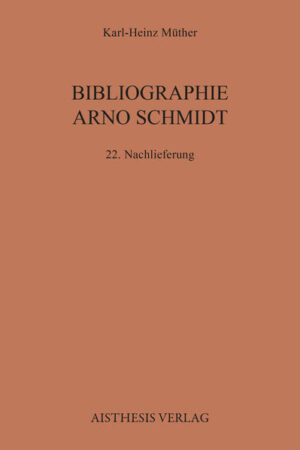 Bibliographie Arno Schmidt | Bundesamt für magische Wesen