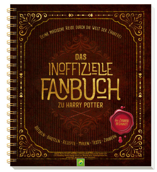 Tritt ein in die magische Welt: Dein perfekter Harry Potter Begleiter! • Unverzichtbares Wissen: Entdecke spannende Hintergrundgeschichten und geheime Details, die dich tiefer in die Zaubererwelt eintauchen lassen. • Interaktives Erlebnis: Mit zahlreichen Illustrationen und Quizfragen, die dein Wissen auf die Probe stellen und erweitern. • Ein Muss für Fans: Perfekt für jeden Harry Potter Enthusiasten - egal ob du neu in der Welt bist oder ein langjähriger Fan. Bist du bereit, die magische Welt von Harry Potter aus einer völlig neuen Perspektive zu erleben? Mit diesem inoffiziellen Fanbuch öffnet sich ein Tor in die Tiefen der beliebtesten Zaubersaga aller Zeiten. Egal, ob du gerade erst den ersten Band aufgeschlagen hast oder Hogwarts schon seit Jahren dein zweites Zuhause nennst, dieses Buch ist dein ultimativer Begleiter. Bastle mit einfachen Mitteln deinen eigenen Zauberstab, versende wichtige Eulenpost und baue einen Koffer für deine magischen Kreaturen. Auf 80 bunten Seiten warten knifflige Rätsel, lustige Aufgaben sowie unterschiedlichste Bastelanleitungen und Rezepte auf dich und deine Zauberkräfte. Deiner Phantasie sind keine Grenzen gesetzt. Wie sieht dein eigener aufgemotzter Besen aus? Was erkennst du im Nebel der Kristallkugel? Kannst du alle versteckten Fabelwesen finden? Und wie kommst du unbeschadet durch den Verbotenen Wald? Bündele deine Magie und meistere alle Herausforderungen auf deiner Reise durch die Zauberwelt. Lass dich von der Magie verzaubern, die dieses Buch so besonders macht. Schnapp es dir jetzt und entdecke, warum es in keiner Harry Potter Sammlung fehlen darf.die Zaubererwelt wartet auf dich! Rätseln, Basteln, Malen und Quizzen rund um die Zauberwelt 80 bunt illustrierte Seiten für kleine und große Fans Mit Lösungen zu allen Rätseln