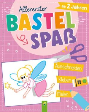 Allererster Bastelspaß: Ausschneiden, Kleben und Malen Lernen - Frühförderung für kleine Künstler Kreatives Mitmachbuch für Kinder ab 2 Jahren Erlernen der Grundfähigkeiten Schneiden, Kleben, Malen Abwechslungsreiche Motive ideal für kleine Kinderhände Fördert Kreativität, Feinmotorik und Konzentration Mit diesem Buch erlernen schon die Kleinsten die Grundfähigkeiten Kleben, Malen und Schneiden. Ob Fee, Schmetterling oder Delfin ­­einfach zusammen mit Mama oder Papa mit der Schere die fehlenden Formen ausschneiden und auf die richtige Stelle im Bild kleben. Danach heißt es dann: Ab an die Buntstifte, Filzstifte, Wachsmalstifte oder Wasserfarben und das Motiv in bunten Farben ausmalen Zur Orientierung für das Ausmalen gibt es auf jeder Seite eine farbige Vorlage unter dem Bild. Zum Schluss kann das kleine Kunstwerk aus dem Buch getrennt und aufgehängt oder verschenkt werden. All das bedeutet nicht nur für die Kleinen viele Stunden Bastelspaß, sondern fördert gleichzeitig die Konzentration, Feinmotorik und Kreatvität. Die ideale Beschäftigung für alle kleinen Bastelkünsterlinnen und Bastelkünstler ab 2 Jahren!