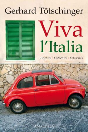 Italien - Ort der Sehnsucht vieler Mittel- und Nordeuropäer und Heimat des Herzens von Gerhard Tötschinger, Kenner der Stiefelhalbinsel seit Jahrzehnten. Dieses Buch ist eine Hommage des Autors an ein Land, das sich nach langen Jahren politischer Dunkelheit und kultureller Kargheit wieder auf seine historischen und klassischen Wurzeln besinnt, die ganz Europa und seiner Kultur unendlich viel gegeben haben. Anekdoten und Erinnerungen, lustige und nachdenklich stimmende - von Noto auf Siziliens Südspitze bis an den Rand der Alpen weiß der Verfasser zahlreicher erfolgreicher Venedigbücher in seinem wohl persönlichsten Werk zu berichten.