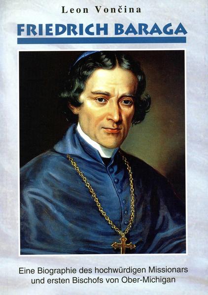 Der in Mala vas pri Dobrnicu (Slowenien) 1797 geborene Friderik Irenej Baraga (gestorben 1868, Marquette, Michigan) zählt zu den bekanntesten Missionaren des 19. Jahrhunderts. Er missionierte in den Jahren 1836 bis 1868 die Mehrzahl der Stämme Ottawa und Ojibwa und sorgte für deren wirtschaftlichen Fortschritt. Er erlernte die Sprache der Ojibwa und schrieb sechs Bücher in dieser indianischen Sprache. Später veröffentlichte er auch ein Wörterbuch und eine Grammatik. 1853 wurde er zum Bischof mit Sitz in Sault Sainte Marie und seit 1866 in Marquette ernannt. In Europa wurde vor allem seine ethnologische Monographie “Geschichte, Character, Sitte und Gebräuche der nordamerikanischen Indier“ bekannt, die auch in slowenischer und französischer Übersetzung erschien. In Rom läuft derzeit ein Verfahren für die Seligsprechung Bischofs Baraga.