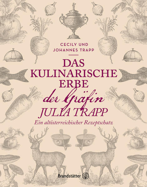 In Südtirol, im sonnigen Vinschgau bei Schluderns, erhebt sich die Churburg, eine der besterhaltenen Schlossanlagen Südtirols. Die Grafen Trapp, seit Mitte des 15. Jahrhunderts in Tirol ansässig, haben die hochmittelalterliche Burg zu einem prächtigen Renaissanceschloss erweitert. Der altösterreichische Rezeptschatz, von Gräfin Julia Trapp gesammelt, beruft sich auf bis zu 200 Jahre alte, in der Familie weitergegebene handschriftliche Aufzeichnungen aus dem gräflichen Leben zwischen der Churburg und dem Palais Trapp in Innsbruck. Eine Sammlung von großem historischem Wert! Zwischen k.u.k. Tradition, Tiroler Kost und böhmischer Küche, von gefüllten Kartoffelkrapferl über Hirschfleisch mit süßer Sauce bis zu Kaiserin-Elisabeth-Kipfel: 60 Rezepte für feine Suppen, Beilagen, Fleisch und viele vegetarische Gerichte. Das einzigartige Koch- und Lesebuch, herausgegeben von Cecily und Johannes Jakob Trapp, vereint alle Facetten der Küchenkultur von 1815 bis in die Zwischenkriegszeit und gibt Einblick in das kulinarische Leben jener Zeit. Der Familienschatz wurde von Angelika Deutsch transkribiert und gemeinsam mit Christoph Fink dem heutigen Rezeptstil angepasst.