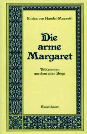 "Die arme Margaret ist das straffste und geschlossenste Buch Enrica von Handel-Mazzettis, dessen fastmännliche Wucht sie später nicht mehr erreicht hat. Es ist wie ein Drama gebaut- klar und zielstrebig. Pappenheimer werden nach Steyr verlegt, nachdem der Bauernaufstand von 1626 niedergeschlagen ist, die Führer verurteilt, gehängt oder gevierteilt worden sind, unter ihnen auch der Mann der Margaret Mayr, der Kantor an der Schulkirche und Gemeindeschreiber war. Margaret wohnt in der Gleinker Gasse in einem kleinen Häuschen. Die übermütige Soldateska macht sich breit. Der junge Leutnant Herliberg will sich an der jungen Witwe vergehen." Moritz Enzinger, Literaturhistoriker