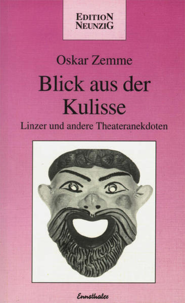 Der Dramatiker Oskar Zemme, der mit Stücken wie „Maria“ und „Heimatland“ hervorgetreten ist, hat den größten Teil seines Lebens „in der Kulisse“ zugebracht. Er war in den verschiedensten Funktionen als Bühnenarbeiter, Tontechniker oder Beleuchter am Linzer Landestheater, aber auch an der Deutschen Oper und an der Freien Volksbühne Berlin sowie bei den Bayreuther Festspielen tätig. Hier hat er beobachtet, gesehen und am eigenen Leibe erlebt, was in diesem Band an Geschichten und Anekdoten vorliegt.