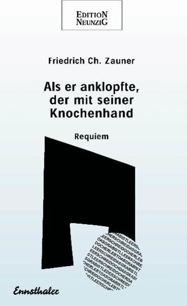 Der vielgespielte und international erfolgreiche Dramatiker, der Autor der monumentalen Romantetralogie "Das Ende der Ewigkeit" bedient sich in seinem neuen Werk der lyrischen Form. In den Mittelpunkt stellt er eines der absoluten Tabuthemen unserer Gesellschaft, den Tod. Dem "Ich" in Zauners großem Gedicht wird die Sterblichkeit mit einem Schlag unvermittelt bewusst gemacht. Als erste Reaktion kommt selbstverständlich das "Warum ich"" und ein Unverständnis dafür, dass das Leben ringsum unbeeindruckt weiter läuft. Was folgt, ist ein mühevoll schwieriger Prozess, bis es gelingt, die eigene Endlichkeit zu akzeptieren und sich als ein Teil des Kosmos und der Natur begreifen zu lernen.