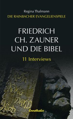 Die Bibel hat Friedrich Ch. Zauner seit jeher in den Bann gezogen. »Es ist ein Stoff, den muss man haben. Es ist der wichtigste Stoff, den man überhaupt haben kann«, sagt der oberösterreichische Romancier und Dramatiker. In lockeren Gesprächen mit Regina Thalmann nimmt Zauner, geboren 1936, zu elf biblischen Theaterstücken Stellung, die bei seinen 2004 gegründeten Rainbacher Evangelienspielen zur Aufführung kamen (alle Stücke sind im Ennsthaler Verlag erschienen). Die Interviews fanden ursprünglich für die Sendereihe »Literaturfrühstück« von Freies Radio Freistadt statt. Regina Thalmann teilt mit Zauner die Faszination für das Buch der Bücher. Jedem Interview ist ein Gedicht nachgestellt - lyrische Impressionen von Regina Thalmann, die von einem Chortext Zauners ausgehen. Im Anhang des Buchs finden sich Textstellen aus den elf Stücken Zauners. www.rainbacher-evangelienspiele.at