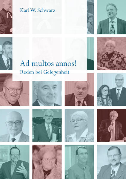 Einen Weg durch die Geschichte und die Geschichten der Evangelischen Kirchen in Österreich-das bietet auf vergnügliche Weise das Buch von Karl W. Schwarz „Ad multos annos! Reden bei Gelegenheit“. Es gelingt Schwarz in außerordentlich guter Art und Weise, die Laureaten in einer vergnüglichen Rede in den Mittelpunkt zu stellen. Dabei bekommt man so manch Wissenswertes geboten, nicht zuletzt einen Einblick in die Welt der Orden und Auszeichnungen. Das Inhaltsverzeichnis beeindruckt: Da finden sich Bischöfe, Staatssekretäre, Oberkirchenrätinnen neben Pfarrerinnen oder Superintendenten. Sie hat Schwarz in seinen Reden dem Anlass entsprechend gewürdigt-und als zuständiger Ministerialrat im Kultusamt die Grüße des jeweiligen Mitglieds der Bundesregierung ausgerichtet. Und das Jahrzehnte hindurch. Das Buch mit vielen Fotos bereitet Freude beim Durchschauen und Lesen. „Der Ministerialrat entpuppt sich als Freund, als Wegbegleiter … immer aber als einer, der die Gelegenheit beim Schopf ergreift, sich hinsetzt und nachsinnt, was ihm diese je besondere Gelegenheit wohl bieten mag an Gedanken, Wortspielen, Anmerkungen, Einsichten, Zitaten“, wie der ehemalige Bischof Michael Bünker-selbst Anlass so mancher Rede des Ministerialrats-in seinem Vorwort zum Buch schreibt. So erfährt man auch über ihn so manch Unbekanntes-nicht zuletzt seinen tatsächlichen Namen.