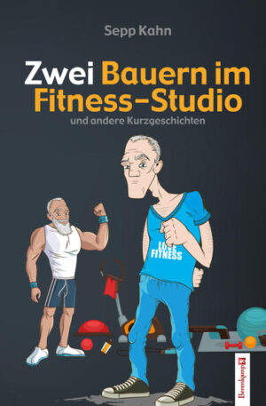 Was tut ein Bauer, wenn ihm zu Weihnachten ein Gutschein zum Besuch eines Fitness-Studios geschenkt wird? Er sucht sich einen Freund, der ihn bei diesem „verrückten“ Abenteuer begleitet - und mit dem sammelt Sepp Kahn Erfahrungen in einer für Bauern weitgehend unbekannten Welt. In „Zwei Bauern im Fitness-Studio“ erzählt der Oslbauer aus Itter in bekannt eigener Sprache Geschichten aus einem für ihn neuen Alltag. Schon die bei der Führung durch das Studio unerwartete Begegnung mit Nackten im Saunabereich rüttelt massiv am Weltbild des Landwirts. Was Kahn erzählt, stimmt nachdenklich, strapaziert gleichzeitig aber auch die Lachmuskeln.