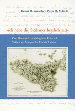 Otto Benndorf (* 1838 in Greiz, † 1907 in Wien) ist 28 Jahre alt, als er im Frühjahr 1867 zu einer Reise nach Sizilien aufbricht. Er ist damals Stipendiat des Instituto di Corrispondenza Archeologica (heute: Deutsches Archäologisches Institut) in Rom. In zahlreichen bislang unveröffentlichten Briefen an seine Familie und an wissenschaftliche Kollegen lässt er das Leben der Einheimischen lebendig vor unseren Augen erstehen, schreibt über seine Erlebnisse in der Fremde, über Ausgrabungen, Museen und Sammlungen sowie über soziale und politische Verhältnisse kurz nach der Einigung Italiens. Er zeichnet damit ein buntes Bild vom Leben der Einheimischen, wie es aus diesen Jahren nicht allzu oft überliefert ist. Beiträge über frühe Sizilienreisen sowie die Geschichte der Archäologie in Sizilien ordnen die Reise in den historischen Kontext ein.