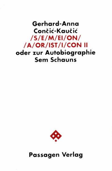 /S/E/M/EI/ON/ /A/OR/IST/I/CON ist ein siebenbändiger Großtext, eine disseminative Lekritüre, dessen zweiter Band der Dekonstruktion von "Finnegans-Wake" gewidmet ist. Große Literatur ist nicht einfach nur Sprache, die bis zur Grenze des Möglichen mit Sinn geladen ist, wie Ezra Pound meinte, James Joyce verwirklichte, Arno Schmidt und Hans Wollschläger fortführten, sondern sie ist Schrift im Sinne Jacques Derridas, die diese Grenze ständig verschiebt, verdichtet, entstellt. Der Text besteht aus vielen Buchstaben, aus sehr vielen - und jeder Buchstabe ist ein ganzes Universum an Bedeutungen - mehr noch - an „Zeichen“. Jedes dieser Zeichen ist in Bezug auf sich „selbst“ und in Bezug auf alle anderen Zeichen zu setzen und zu lesen. Kein Zeichen darf nicht gelesen werden. Wie im "Book of Kells" oder den Handschriften des alten Orients in der „untergegangenen“ Bibliothek Sarajewo.Dieser Grenzgang durch die Felder von Literatur, Theorie, Informatik, Wissenschaft, Philosophie und Sprachen arbeitet in und mit allen Überlieferungen des Orients, des alten Europa, der neuzeitlichen Wissenschaften und Literaturen sowie der postmodernen Theorie.