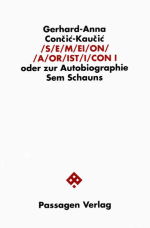 /S/E/M/EI/ON/ /A/OR/IST/I/CON/ ist ein siebenbändiger Großtext, eine disseminative Lekritüre, dessen erster Band der Dekonstruktion von Religionen und Mythologien gewidmet ist. Große Literatur ist nicht einfach nur Sprache, die bis zur Grenze des Möglichen mit Sinn geladen ist, wie Ezra Pound meinte, James Joyce verwirklichte, Arno Schmidt und Hans Wollschläger fortführten, sondern sie ist Schrift im Sinne Jacques Derridas, die diese Grenze ständig verschiebt, verdichtet, entstellt.Dieser Text schreibt in sich einen Roman, ein Gedicht, ein Epos auch. Die Geschichte ist ein Krimi rund um den Helden Sam. Eine Geschichte ein Ro man zum letzten Helden, zum ersten Helden.„Es“ ist „Ain Traum Booch“ - wie der „Unter-Titel“ sagt. Dieser Grenzgang durch die Felder von Literatur, Theorie, Informatik, Wissenschaft, Philosophie und Sprachen arbeitet in und mit allen Überlieferungen des Orients, des alten Europa, der neuzeitlichen Wissenschaften und Literaturen sowie der postmodernen Theorie.