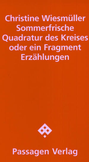 Existentielle Einsamkeit verbindet die Erzählungen. Auch in diesen früheren Texten verstricken sich die Protagonisten des „Wiesmüller’schen-Kosmos“ in Fragen nach Sein und Sinn des Daseins.