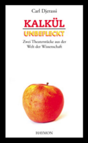 Daß Carl Djerassi mit seiner literarischen Arbeit, die er selbst als "Science-in-Fiction" bezeichnet, nicht nur unterhalten will, sondern auch didaktische Absichten verfolgt, charakterisiert auch die zwei Theaterstücke Unbefleckt und Kalkül, die durch die Buchausgabe einem breiten Publikum zugänglich gemacht werden sollen. Unbefleckt behandelt Djerassis Lebensthema, die Trennung von Sex und Fruchtbarkeit, am Beispiel einer Wissenschaftlerin, die sich einer neuartigen Methode der Selbstbefruchtung unterzieht. Kalkül geht, reizvoller Weise, in eine ganz andere Richtung und stellt zwei der wichtigsten europäischen Geistesgrößen auf die Bühne, Newton und Leibnitz und ihren vieldiskutierten "Prioritätsstreit" über die Differentialrechnung. Was vielleicht spröde klingt, wird dank Djerassi zu einem aufregenden Lese-Erlebnis. "Science-in-Theatre" in der häuslichen Lese-Ecke.