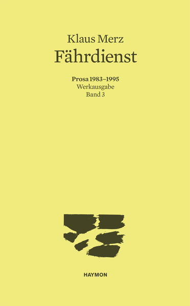 Klaus Merz gehört seit vielen Jahren zu den außerordentlichen Stimmen der deutschsprachigen Gegenwartsliteratur. Für seine Lyrik und Prosawerke wie z.B. Jakob schläft wurde er mit zahlreichen Preisen ausgezeichnet. Der dritte Band der Werkausgabe von Klaus Merz, der seine Prosa aus den Jahren von 1983 bis 1995 versammelt, zeigt den Erzähler Merz als Meister der Balance: Seine Figuren halten sich in einem labilen Gleichgewicht zwischen Verheerungen und Momenten des Glücks. Kern des Bandes bilden jene viel gerühmten Erzählungen, die 1988 unter dem Titel Tremolo, Trümmer erschienen sind. Erstmals in Buchform erscheint Die Schonung. Eine Moritat in sieben Gängen.