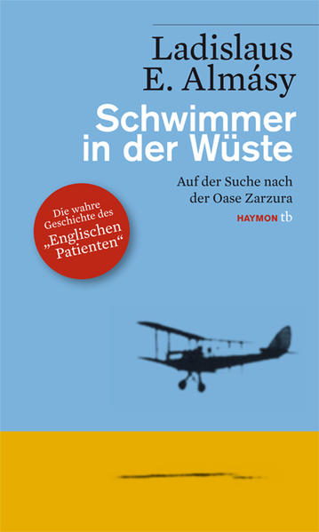 Der österreichisch-ungarische Automobil- und Flugpionier, Abenteurer und Saharaforscher Ladislaus E. Almásy wurde zum Vorbild für den „englischen Patienten“ in Buch und Verfilmung. Seine aufregenden Expeditionen in der Sahara beschrieb er in einem 1939 erschienenen Buch. Schwimmer in der Wüste ist die wahre und faszinierende Geschichte hinter Roman und Film. In seinen Aufzeichnungen erzählt Almásy von seinen Sahara-Expeditionen, seiner Spionagetätigkeit im Zweiten Weltkrieg, der Entdeckung der „verschollenen“ Oase Zarzura und den Felszeichnungen im Gilf Kebir.