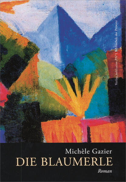 Die Blaumerle ist ein seltsamer Vogel. Ein Eigenbrötler, ein unauffälliger Wanderer diesseits und jenseits der mediterranen Küstenzonen, in deren felsige, mit zahlreichen Ruinen bestandenen Gebiete er sich gerne zurückzieht. Dennoch besitzt dieser Vogel die Gabe, mit seinem Gesang die Herzen der Menschen zu rühren und zu entzücken. Auch spröde, gefühlsarme Herzen wie die der Pernets. René und Clôthilde Pernet sind ein betagtes Ornithologenehepaar, das in der Abgeschiedenheit der Provinzstadt Uzès seinen friedlichen, sich im täglichen Einerlei erschöpfenden Ruhestand verlebt und das Studium der Blaumerle zur letzten Leidenschaft seines irdischen Daseins gemacht hat. Das unvermittelte Auftauchen des scheuen, kleinen Vogels deckt sich mit dem Erscheinen eines jungen Mannes, eines Fremden unbekannter Herkunft. Er nennt sich Alain, gibt sich als Schriftsteller aus. Er nistet sich ein, in ihrem Heim, in ihrem Leben. Im engen Kontakt mit den beiden Alten ändert er sich und zugleich sich selbst. Und so entdecken der frustrierte Professor, die autoritäre Vertreterin der „petite Bourgeoisie“ und der verführerische Unbekannte, ein jeder auf seine Weise, eine vollkommen neue und ungeahnte Fähigkeit zum Glücklichsein. In diesem Roman verleiht Michèle Gazier dem Thema der Identitätsfindung, das sie in all ihren bisherigen Werken behandelt hat, eine neue Dimension. Hier sind die Grenzen verinnerlicht, die Zugehörigkeiten vom Herzen bestimmt. Die Last alles Vergangenen weicht dem Zauber der Träume, die Wahrheit verblasst vor den magischen Kräften einer sich ständig entziehenden Wirklichkeit.