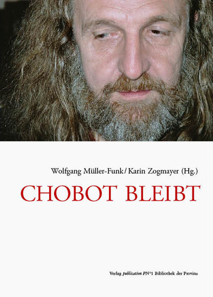 CHOBOT BLEIBT, soviel ist sicher. Dass der Wiener Schriftsteller Manfred Chobot heuer seinen sechzigsten Geburtstag feiert und seit über vierzig Jahren schreibt, belegt der aus diesem Anlass entstandene Band. Der erste Teil gibt eine repräsentative Auswahl aus den unterschiedlichen Genres, die Chobots umfassendes Werk ausmachen. Von den ersten sprachspielerischen Unternehmungen der sechziger Jahre bis zur jüngsten Prosa finden hier auch bislang unveröffentlichte Texte ihren Platz. Den zweiten Teil dieses Bandes haben etwa sechzig AutorInnen, RezensentInnen und Bildende KünstlerInnen mit ihren Beiträgen zum Werk und zur Person Chobot gestaltet. Durch Biographie, Werkverzeichnis und Rezensionen ergänzt erhält die entstandene Publikation auch den Charakter eines reich bebilderten Lesebuches und Nachschlagewerks, das sowohl Chobot-Kenner anspricht, als auch jene, die sich neu an das Werk dieses Autors heranwagen und einen ersten Eindruck gewinnen wollen.