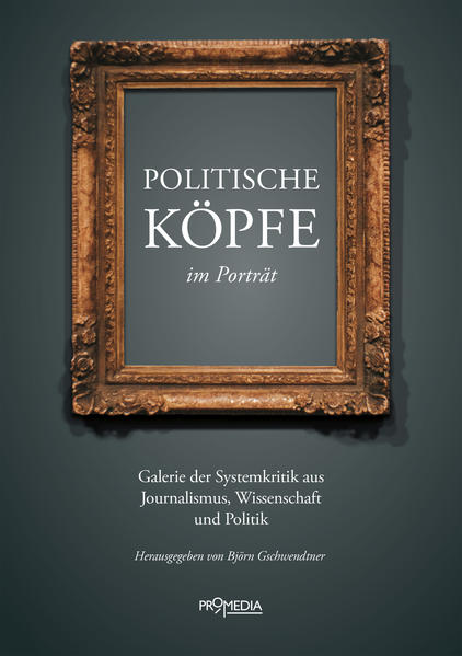 40 autobiografi sch verfasste Texte geben Einblicke in den persönlichen Werdegang system- und gesellschaftskritischer Menschen und zeigen, was deren kritischen Geist formte. Begleitet werden sie von Porträtzeichnungen des Künstlers Björn Gschwendtner, der auch die Herausgeberschaft des Buches übernommen hat.