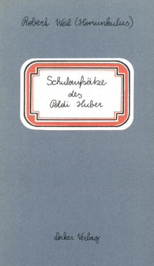 Robert Weil gehört mit Armin Berg, Fritz Grünbaum u.a. zu den Autoren des "klassischen" Wiener Kabaretts. 1881 in Wien-Rudolfsheim geboren, macht er neben dem Studium der Rechte erste Versuche als Dramatiker (Raimundpreis für "Irdische Richter" 1905) und kommt durch Zufall zum Kabarett. Ab 1906 arbeitet er als Textautor und Schauspieler für mehrere Bühnen, der Poldi Huber, der ihn berühmt machen wird, hat 1907 im "Himmel" Premiere. Weil schreibt für Zeitungen und Zeitschriften, für das bekannteste Witzblatt der Monarchie, die "Muskete", für das Theater und, vor allem, für den Film, in Zusammenarbeit mit den Brüdern Marischka und dem Komponisten Robert Stolz (z.B. Deutschmeister, Das Blaue vom Himmel, Hochzeit zu dritt, Frühjahrsparade.). 1938 Emigration über Prag und Zürich nach New York, wo er 1960 starb.