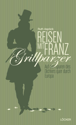 Ruth Aspöck ist zwischen 2009 und 2011 Grillparzers Reisen nachgefahren, um seine anschaulichen Aufzeichnungen mit jenen Eindrücken zu vergleichen, die man heute gewinnen kann. Sie fuhr manchmal allein, manchmal in Begleitung einer Freundin, eines Freundes. Franz Grillparzer (1791 - 1872) machte Reisen innerhalb der österreichischen Monarchie, aber auch in die europäischen Metropolen Paris, London, Konstantinopel, Athen, Rom, Neapel und suchte Kontakte mit verschiedensten Persönlichkeiten, lernte die entsprechenden Sprachen so gut er konnte und bereitete sich sorgfältig vor. Die Reisen sind sehr unterschiedlich verlaufen: Die erste machte ein noch unsicherer junger Mann, die späteren der erfolgreiche Dichter, der seinen Wert kennt. Franz Grillparzer führte jeweils Tagebuch und schrieb Briefe, wobei nicht alles erhalten ist. Die Reiseaufzeichnungen zeigen ihn von einer sehr persönlichen Seite: Der karrierebewusste Netzwerker scheint recht zeitgemäß. Es besucht Dichterkollegen wie Goethe, Heine, Uhland, ist mit Musikern und Komponisten befreundet und ist bei Gesellschaften ein gerne gesehener Gast. Jede dieser großen Reisen, jeweils im Abstand von mehreren Jahren durchgeführt und mit anderen Reisebegleitern, hat einen jeweils anderen Stellenwert in seinem Leben und in seinem Werk. Die Reisen selbst waren beschwerlicher als heute. Man reiste in Kutschen oder zu Schiff, wobei das Dampfschiff das damals neue und keineswegs schon übliche Verkehrsmittel war.