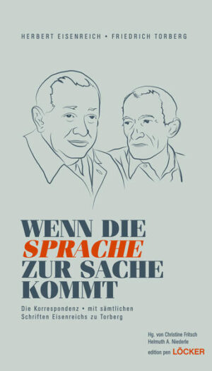 Die Korrespondenzstücke zwischen Herbert Eisenreich und Friedrich Torberg sind nicht nur ein zeithistorisches Dokument, sondern darüber hinaus ein anschauliches Beispiel für die weitgehend verlorengegangene Kunst des Briefschreibens. Die Briefe sind ein Gedankenaustausch mit Rede und Widerrede. Sie bieten genug Platz, um Ideen ausbreiten zu können und sich dabei einer Sprache zu bedienen, die sich nie als verletzend erweist. Ergänzt wird die Korrespondenz durch die Schriften Eisenreichs zu Torberg. Immer wieder fühlte sich Eisenreich herausgefordert, um über den Kollegen nachzudenken, der ihm, wie er formulierte, dreißig Jahre lang "Ermunterung und Ermutigung" war. Wie sehr Eisenreich den sprachgewandten Kollegen schätzte, mag ein Satz des Nachrufs verdeutlichen: "Der altklugen Dummheit der Sprechenden hat er die Altersweisheit der Sprache entgegengesetzt - er hat die Welt beim Wort genommen, und siehe, da ward sie zum Witz!"