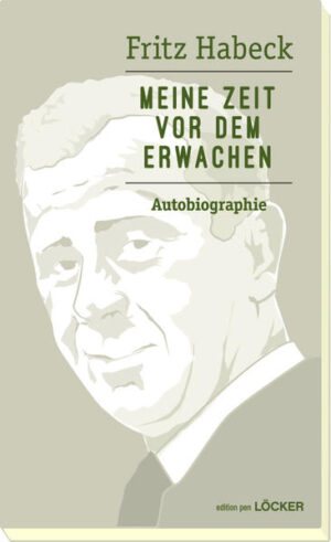 In die schriftliche Auseinandersetzung mit seiner Jugend hat Fritz Habeck nicht nur eigene Tagebücher, sondern auch von der Mutter aufbewahrte Briefe, sowie Tagebuchaufzeichnungen des Vaters und auch der Mutter eingearbeitet. Das Ergebnis ist ein Bericht über einen jungen, reflektierenden Menschen, der sich in den gesellschaftlichen Kontext stellt. Die Niederschrift dieser Autobiographie erfolgte nachdem die Arbeit an dem Roman „Der Gobelin“ (1982) beendet war. Das Ziel war, wie Habeck in dem bisher unveröffentlichten Manuskript schreibt, „mein höchst eigenes Haus zu bestellen“. Bemerkenswert ist der Schluss der Autobiographie: „Ja, das ist das Erwachen, auf das sich der Titel dieses Berichts bezieht: die Erkenntnis des eigenen Todes, die Erkenntnis einer umfassenden großen Leere, in der Sonnen sich zu Nebeln ballen, in der kein lieber Gott über uns wacht wie ein Vater, in der wir kleiner sind als ein Staubkorn auf dieser Erde. Die warme Knabenwelt versinkt, frierend, stehen wir in der Kälte des Universums. Allein.“