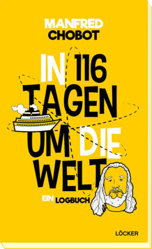 Udo Jürgens war niemals in New York - und Manfred Chobot war noch nie auf einem Kreuzfahrtsschiff. Aber wenn schon, dann gleich vier Monate lang und einmal rund um die Welt. Anlässlich ihrer Goldenen Hochzeit haben Dagmar und Manfred Chobot eine Weltreise unternommen. Vier Monate zumeist auf engstem Raum mit einer Menge netter Mitreisender, aber auch mit einem Haufen Minder-Netter, um es nett auszudrücken. An Bord befinden sich fast 1.100 Menschen, sodass sich das Schiff mit einem Dorf vergleichen lässt. Manfred Chobot plaudert mit den Passagieren, warum sie diese Reise gebucht haben und lässt sich Eindrücke vom Bordleben und von Landausflügen schildern. Die absurd-komischen, seltsamen, aber auch geradezu schrecklichen Geschichten dieses Bandes sind das lesenswerte Resultat dieser Reise rund um den Globus.