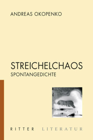 Wenn die Rede auf Spontangedichte kommt, denken nicht wenige an öffentlich vorgetragene, oft spontan improvisierte Gedichte im Lyrikzelt, auf dem Songcontest, beim Wettlesen … Allerdings gibt es in der jüngeren österreichischen Literatur ein ausgesprochen heftiges Bekenntnis zu diesem Genre: Man denke an Ernst Jandl’s stanzen (meist rasch niedergeschriebene Spontangedichte), an Gerhard Rühm’s leselieder bzw. spontangedichte auf notenpapier oder an Friederike Mayröcker, die ihre Zeichnungen als Spontangedichte oder Kritzeleien - bezeichnete. Andreas Okopenko ist diesbezüglich zweifellos ein Gewohnheitstäter, nahm er ebenso unregelmäßig wie kontinuierlich zu diesem Genre Stellung, - mittels der ihm eigenen Variation der Lockergedichte, also Gedichte, die ihm plötzlich, ohne Vorarbeiten, eingefallen sind. Spontane Gedichte, die sich gegen jedes Ordnungsprinzip sträuben und dem Leser weder Lesereihenfolge noch besondere Handhabung vorschreiben: Der Leser möge sie jedoch so in sein Leben einfügen, wie sie ihm gerade hineinpassen.