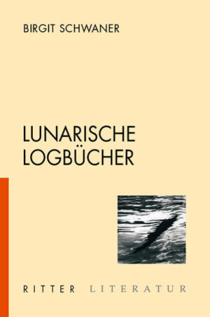 "Lunarische Logbücher" ist die erste Prosaarbeit von Birgit Schwaner. Sie wechselt spielerisch zwischen literarischen Formen. Das Buch vereint eine Sammlung verschiedenster Flaschenposten, Nachrichten weiblicher Randexistenzen, surreal bis tragikomisch, mit phantastischen Fluchtpunkten, die sich auf einer anderen Ebene allesamt als Fälschungen verstehen und, dem indirekten Mondlicht vergleichbar, traditionelle Schreibweisen und Motive reflektieren.