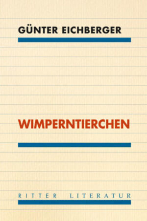 Das Buch, das in einem aus Kinoversatzstücken zusammengesetzten Amerika spielt, beginnt wie ein Thriller: Es nähert sich „aus dem Nichts“ ein Mörder, der seinem namenlosen Opfer, einem Spieler und Trinker, die Pistole ansetzt: „Sprich deine letzten Worte, aber wähle sie gut.“ Ein „Wir“-Erzähler berichtet Varianten des möglichen Geschehens in kühler, ironischer Distanz. Der Undezidiertheit des Erzählens entspricht die Flüchtigkeit der Figuren, die zunehmend ausfransen, ineinander übergehen. Es ist eine sich immer wieder aufs Neue relativierende Erzählmaschine, die der Autor in Gang setzt und die er mit den im Titel aufgerufenen Mikroorganismen verzahnt: Deren Leben sei infolge ungeschlechtlicher Zellteilung keine zeitliche Grenze gesetzt, in ihrer endlosen Einförmigkeit gemahnt ihre Existenz an jene ereignislose des Durchschnittsverbrauchers im Spätkapitalismus zwischen saturierter Seinsvergessenheit und unbändiger Expansion. Ob nun in feingeschliffenen Pointen oder in provokanten Kalauern: Günter Eichberger bestätigt mit Wimperntierchen seinen Rang als Meister gesellschaftskritischer Sprachsatire und gewitzter Genre-Travestie.