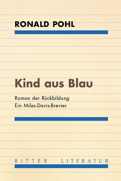 „Kind aus Blau“ nimmt sich das transitorische Genie der neueren Jazz- und Musikgeschichte zum Vorwurf einer tendenziell unabschließbaren Erzählbewegung und erkundet Biographie im semantisch-idiomatischen Rücklauf. Tonlagen und Kontexte wechseln im Sekundentakt, nur die Stimmung ist durchgehend unverkennbar „blau“. Miles ist Davis