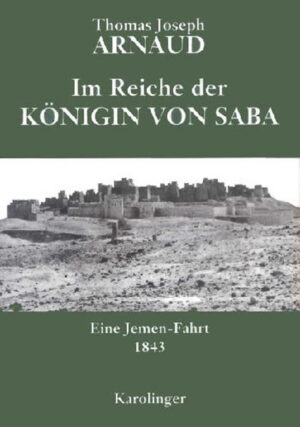 Arnaud schloß sich als Araber verkleidet einer Karawane an und reiste unter ständiger Lebensgefahr zu den räuberischen Beduinen des Jemen, um die Überreste des sagenumwobenen Reiches der Königin Saba, insbesondere aber des riesigen Staudammes zu erforschen, der in vorchristlicher Zeit bereits die Bewässerung bedeutender Ackerbaugebiete des Hochlandes ermöglichte. Als erster überlebender Europäer beschrieb er seine Erlebnisse und Forschungsergebnisse, die wir nunmehr in deutscher Sprache vorlegen. Darüber hinaus wird in einer zweiten Schrift des Autors, das Volk der AKHDAM ethnographisch erfaßt, das als Ausgestossene eine geduldete Existenz unter den Beduinen des Jemen führte. Im Anhang schildert J.J. Langendorf die Geschichte der Erforschung dieses einstmals zu den verschlossensten Ländern der Erde gehörenden Jemen, das durch die große Jemen-Ausstellung in Wien in das Interesse des Publikums gerückt ist. Arnaud, Pharmazeut und Naturforscher, aus der Provence stammend, lebte am Anfang des 19. Jahrhunderts in Ägypten, wo er Arabisch lernte und sich zu einem Kenner der arabischen Frühgeschichte entwickelte.