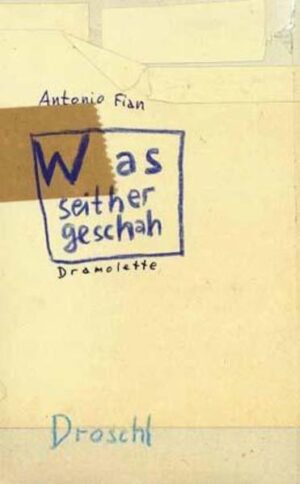 Das Dramolett ist jene literarische Form, mit der Antonio Fian einem breiteren Leserpublikum bekannt geworden ist. Was bisher geschah war der Titel der ersten, 1994 in diesem Verlag erschienenen Sammlung