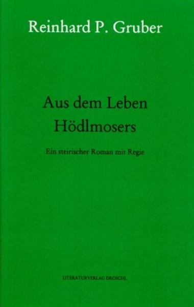 Der 'Klassiker der steirischen Nationalliteratur' erschien 1973 und machte seinen Autor schlagartig zu einer Institution. Gruber gilt als das das klassische Beispiel einer seltenen Gattung: der spöttische Heimatdichter. Seit einem Vierteljahrhundert bewährt sich der Hödlmoser als Prototyp moderner romantischer Ironie. R. P. Gruber legte darin ein verspieltes Modell eines Romans vor, der das Erzählen und den Kommentar zur Erzählung amüsant und hintersinnig miteinander verknüpfte und die verschiedensten Stilebenen von vulgär bis wissenschaftlich nebeneinander montierte. Zur Freude am literarischen Spiel kommt die liebevolle Respektlosigkeit gegenüber dem Prototypen des 'wilden Steirers': Gruber exemplifiziert an seinem Hödlmoser, 'wie wir steirer leben', 'was wir steirer sind' und 'was wir steirer wollen'. Das Ergebnis ist ein Pop-Roman mit Gamsbart, eine Philosophie-Parodie im Steireranzug.